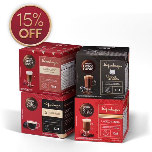 COMBO FAMILIA KOPENHAGEN COM 15% OFF