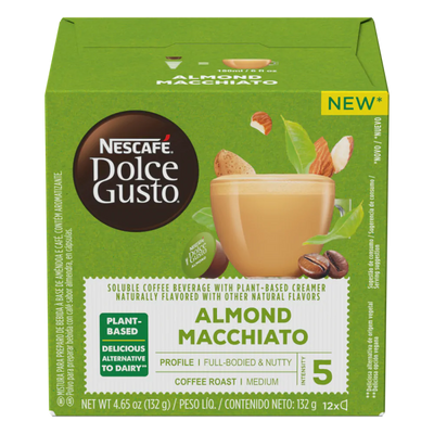 MACCHIATO AMÊNDOAS VEGANO 12 CÁPSULAS
