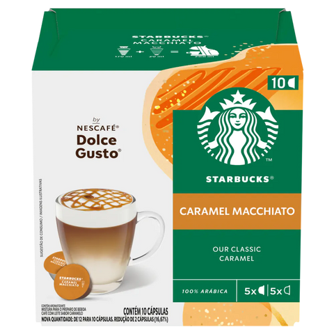 STARBUCKS LATTE MACCHIATO 10 CÁPSULAS
