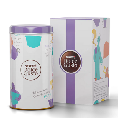 PORTA CÁPSULAS LATA DGUSTA