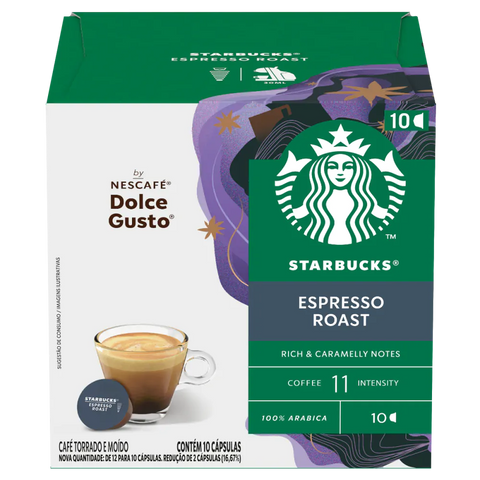 STARBUCKS ESPRESSO ROAST 10 CÁPSULAS