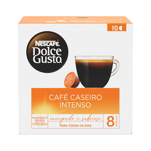 CAFÉ CASEIRO INTENSO 10 CÁPSULAS