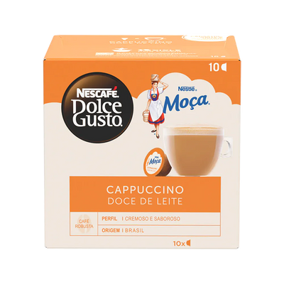 CAPPUCCINO MOÇA DOCE DE LEITE 10 CÁPSULAS