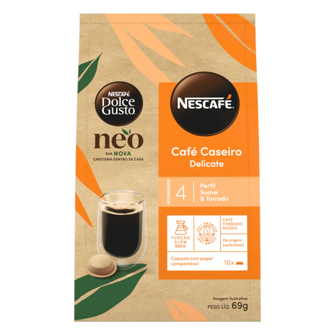 NEO Caseiro Delicate 10 Cápsulas