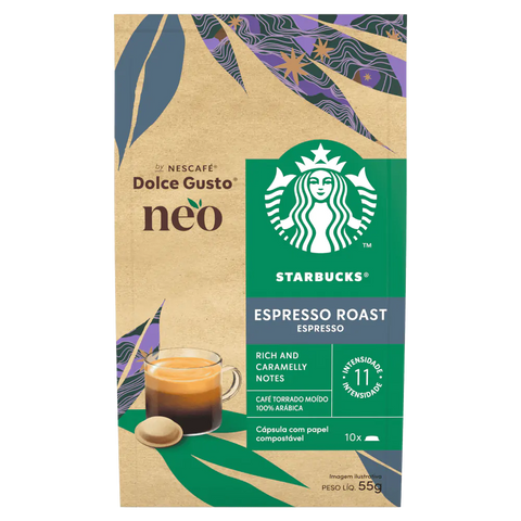 NEO Starbucks® Espresso Roast 10 Cápsulas