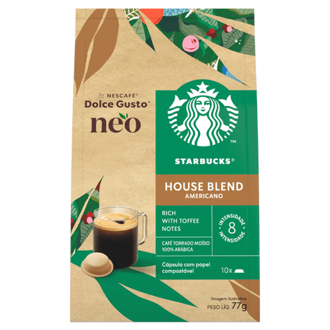 NEO Starbucks® Americano House Blend 10 CÁPSULAS