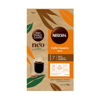 NEO Caseiro Dark 10 Cápsulas