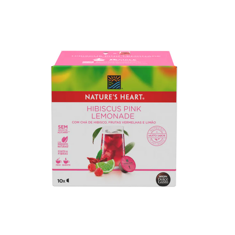 NATURE'S HEART HIBISCUS PINK LEMONADE 10 CÁPSULAS